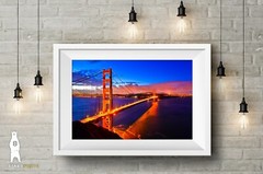 The Golden Gate Bridge at Dawn – San Francisco, California – Fine Art Prints