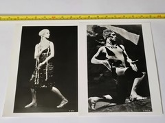 THE JOFFREY BALLET 8×10 HERBERT MIGDOLL 2 PRESS PHOTO LOT RIMA CORBEN DANCE VTG