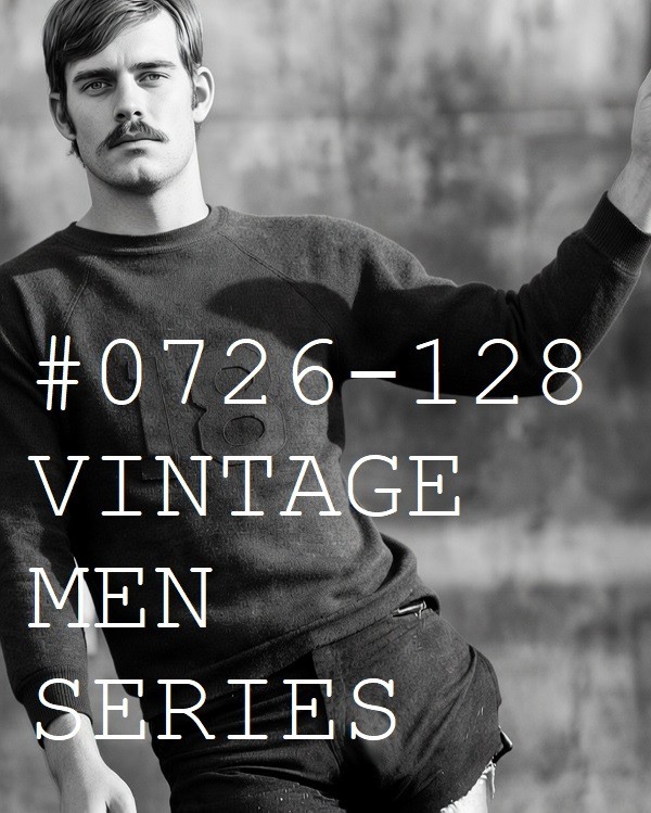 VINTAGE MALE PORTRAIT #0726-128 – freeShipUS