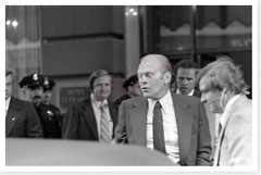 Gerald Ford Wincing 1975 Assassination Attempt Silver Halide Photo