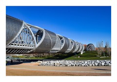 Arganzuela Footbridge Outside, High Resolution Image, Many Formats, TV Art