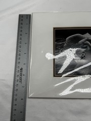 ANSEL ADAMS Art Photo ROSE and DRIFTWOOD 1932 4 X6 Print Matted 8 X 10