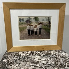 Bill Coleman Amish Photo Framed Print Signed Number 987 51/800 Brothers Four II