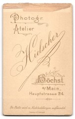 Photography studio Hielscher, Höchst a. Main, Hauptstrasse 24, lady in black