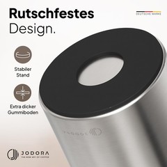 Knock-off container for portafilter made of high-quality stainless steel stable robust…