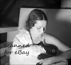 45 NEGATIVES IN ALBUM RICH COUPLE & BOYS AT HOME & GARDEN 1941-56 FASHIONS