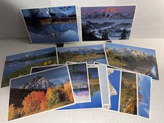 Grand Teton National Park 12 Art Prints Collection Box Set Nature Photography