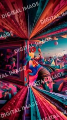Digital Art Picture Image Photo Wallpaper Background Desktop AI – 3D Cubist Art