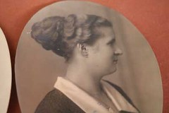 Two Great Old Photos – Portraits of Women with Hairstyles – 1910-20???