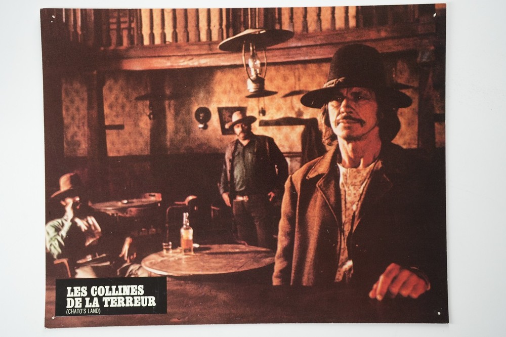 Photo Cinema Lobby Cards The Hills Of Terror (Chato’s Land) 22X28Cm 1970