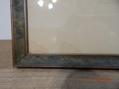 Large Rare Wallace Nutting w/Sheep «Warm Spring Day» Hand Colored Photo