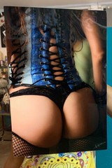 Museum Photo Pop Art Sexy Ass Metallic Print Art Basel 2021 Miami Photography