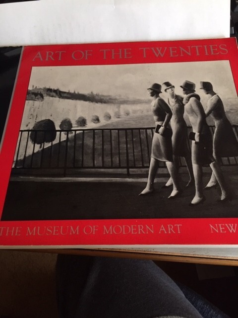 ART OF THE TWENTIES-MUSEUM OF MODERN ART-SOFT COVER-1979