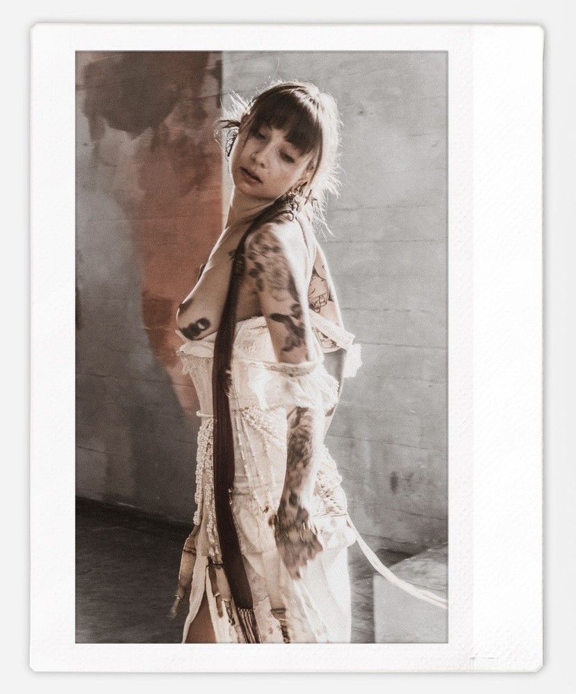 Art nude model Sawyer Instax Wide Instant Film Print