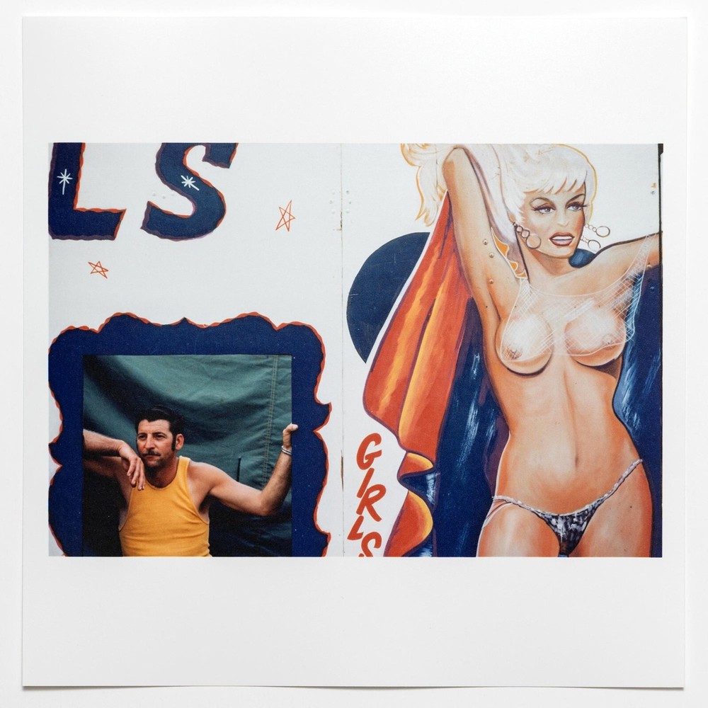 SIGNED Susan Meiselas Print – Carnival Strippers. Color – Rare Iconic Photo 6×6″