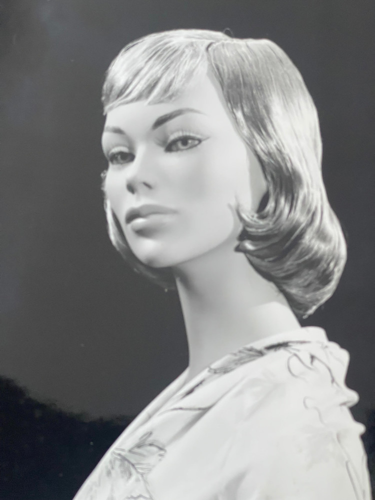 Rare Original Vintage Siegel Stockman Mannequin Fetish Curiosa Photo