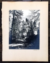 Bert Lynch Signed 10×13 1930s Western Movie Still Photograph on 15×20 Matte