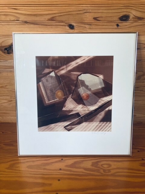Fine Art Photography Chicago Lois Long 1984 1/1 Orange And Gold Balloons 22 x 23