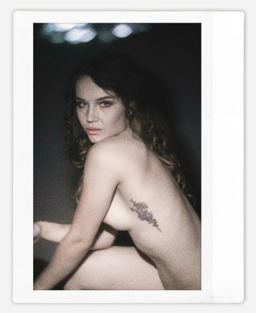 Art nude model Cheyanne Instax Wide Instant Film Print High Quality Naked Photo