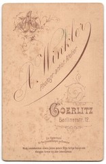 Photograph A. Winkler, Görlitz, Berlinerstr. 12, married couple on wedding anniversary in sch