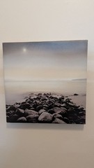 Tierra Desnuda Canvas 3 pieces hanging Art 12”x11”