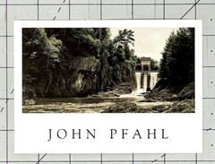 John Pfahl (1939-2020) Art Show Announcement Card 1992 Janet Borden Gallery