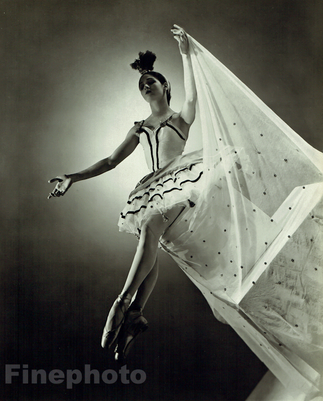 1937 NYC Ballet GEORGE PLATT LYNES Show Piece MARIE JEANNE Dance 13×10 Photo Art
