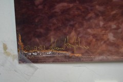 Original ALAN HOUGHTON fine art Photography butterlfys near a spider web 15 X 20