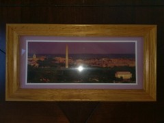 Washington DC Skyline Photo Print Photography Monument Memorial Mall Buildings
