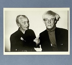 Andy Warhol Georgia O’Keefe Art Print Card Photo By Christopher Makos Fotofolio