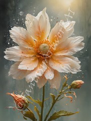 Flowers – Digital Image Picture PC Phone Background AI Art, 3 images – #18