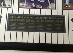New York Yankees Legendary Teammates Framed Picture Photo Collage Ruth Jeter