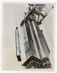 Construction of Golden Gate Bridge San Francisco California 1933 Press Photo