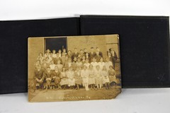 Antique Photo Album PA Conneaut Lake Pennsylvania Nurse Pets Horses Women