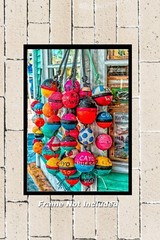 Painted Crab Buoys Key West 5″ x 7″ Color Photograph (EYW0578_5X7)