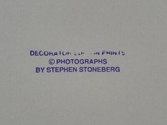 7×9 Black & White Stephen Stoneberg (Asheville, NC) Photographs on 13×14 Mattes