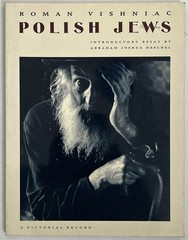 Roman Vishniac, Polish Jews 1975 photo book