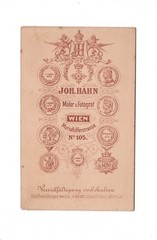 Joh. Hahn CDV photo portrait of a man/fine gentleman-Vienna 1880