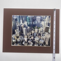 Matted New York City NYC From Above Photo Print 11 X 14 Wall Art Gallery Decor