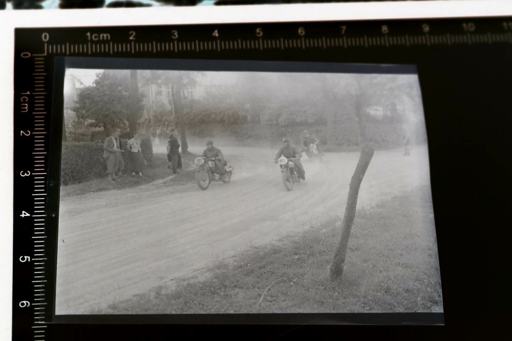 Great Old Negative – Vintage Motorcycle Racing – Location???