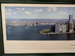 James Blakeway New York Twin Towers Lower Manhattan Liberty Ellis Isle 41″x13″