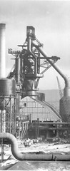 Large Glass Plate 13x18cm SUPERB OLD GRAPHIC PHOTO Industry Factory