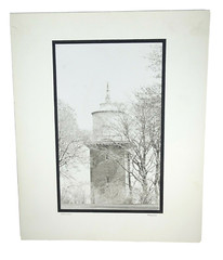 Black And White Photograph Titled «Harkness» Signed W. Abrams