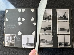 Old Photo Album Civilian with Flaws, Travel 1962, /24