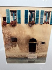 Allan Teger – French Cafe Street Doors – Color Photograph Art Prints