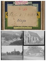 Vosges, Rottweil Germany, Photo Glass Plaque, Lot Of 11 Negatives 9X12 Cm