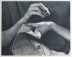 Original 1931 EDWARD STEICHEN » Composition #115 » Sewing Hands Photogravure