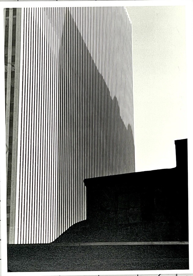 Louis Stettner 1985 Art Photo Print Card – Buildings – LetterCard 616
