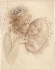 William Mortensen “The Mirror li” 1924 Signed On Verso