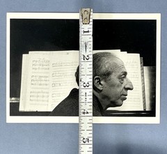 Aaron Copland 1959 Art Print Card Photo By Arnold Newman Fotofolio 4.25”x6”